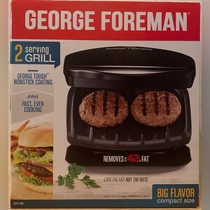 George Foreman 2 serving grill